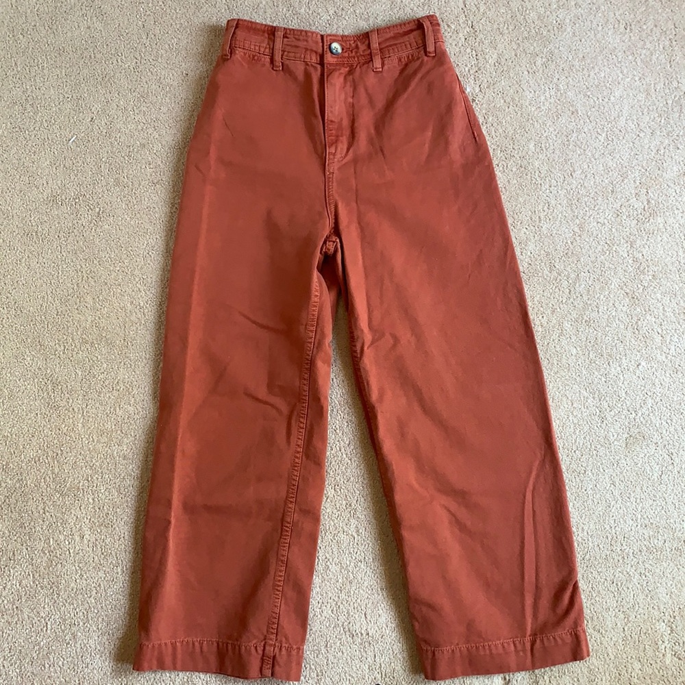 Free people wide leg pants
